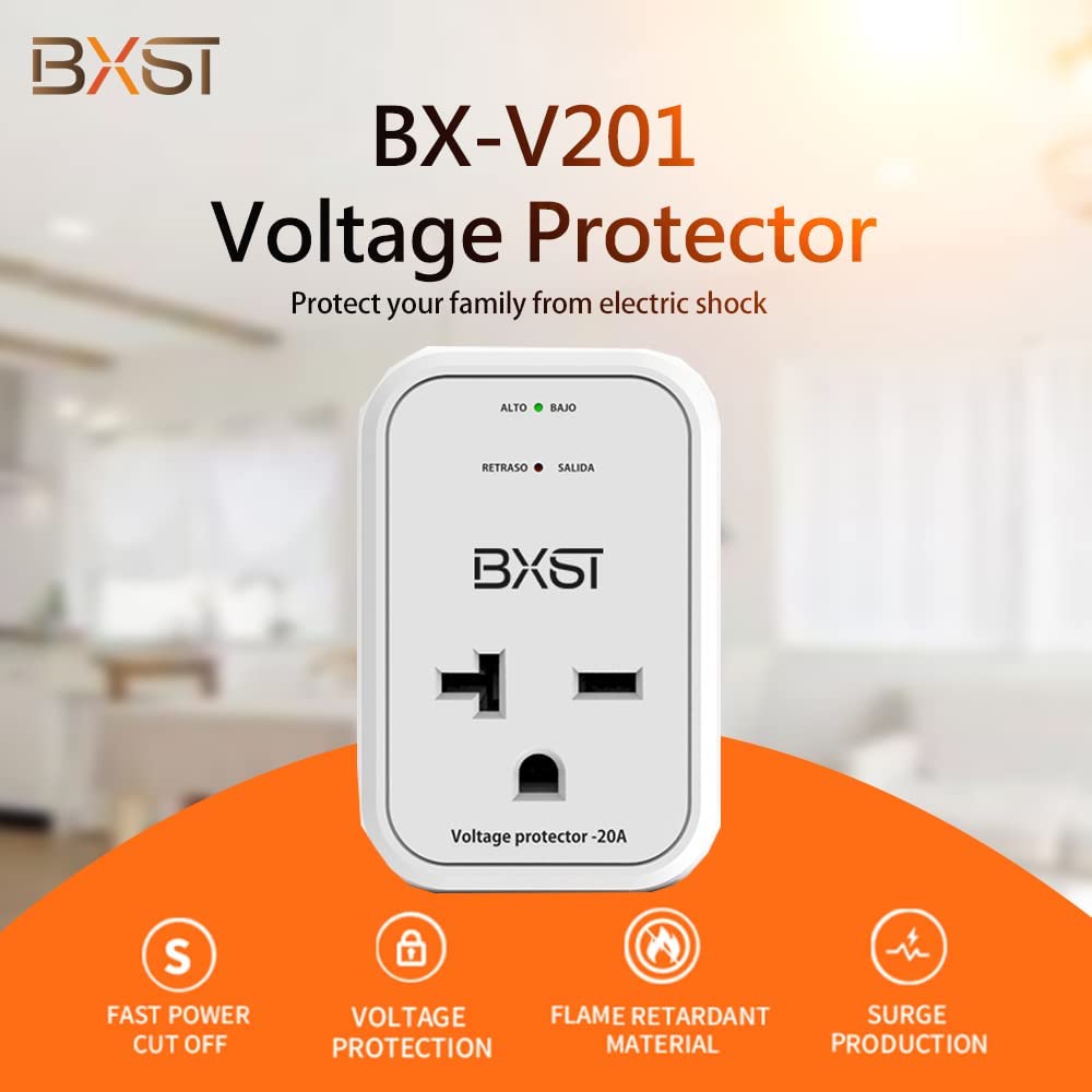 220V Surge Protector Electronic Voltage Protector for Home Appliance Surge  Protector for Refrigerators One Outlet 